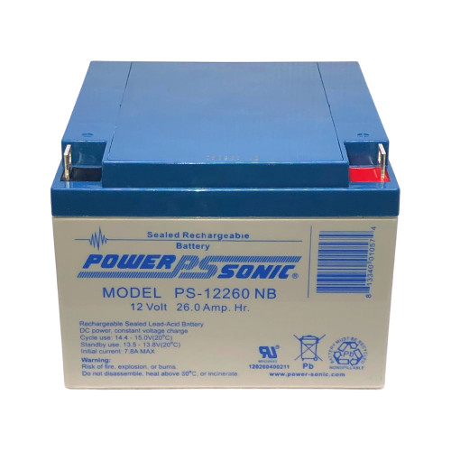 Hubbell 703485 Battery Replacement | 12V 26 AH Battery